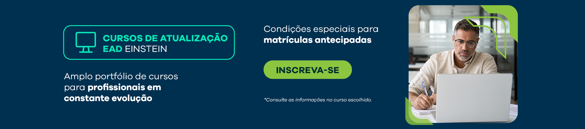 Cursos de Atualização EAD Einstein - Inscreva-se