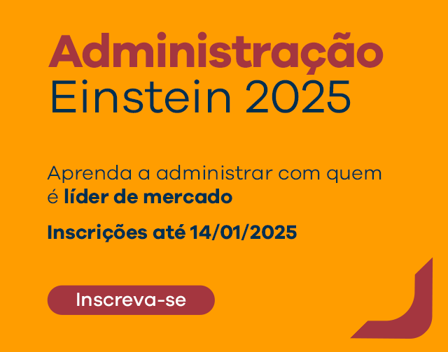 Vestibular Adminstração Einstein 2025 - Avise-me