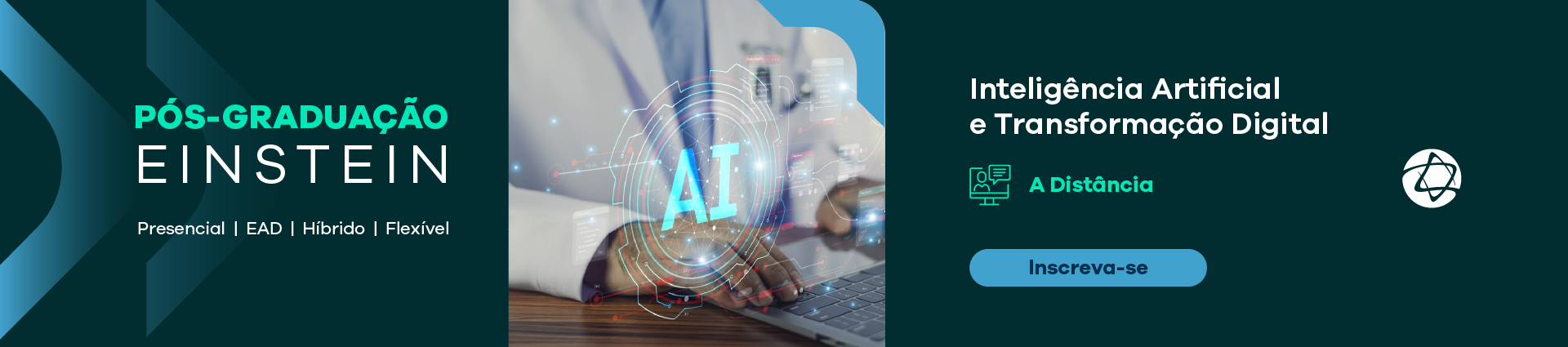 Pós-graduação EAD - Inteligência Artificial e Transformação Digital - Inscreva-se