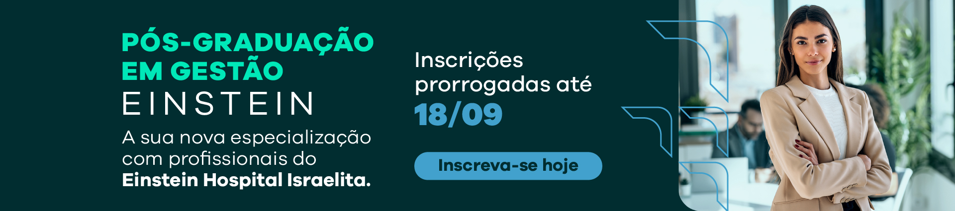 Pós-graduação Ensino Einstein Gestão - Inscreva-se