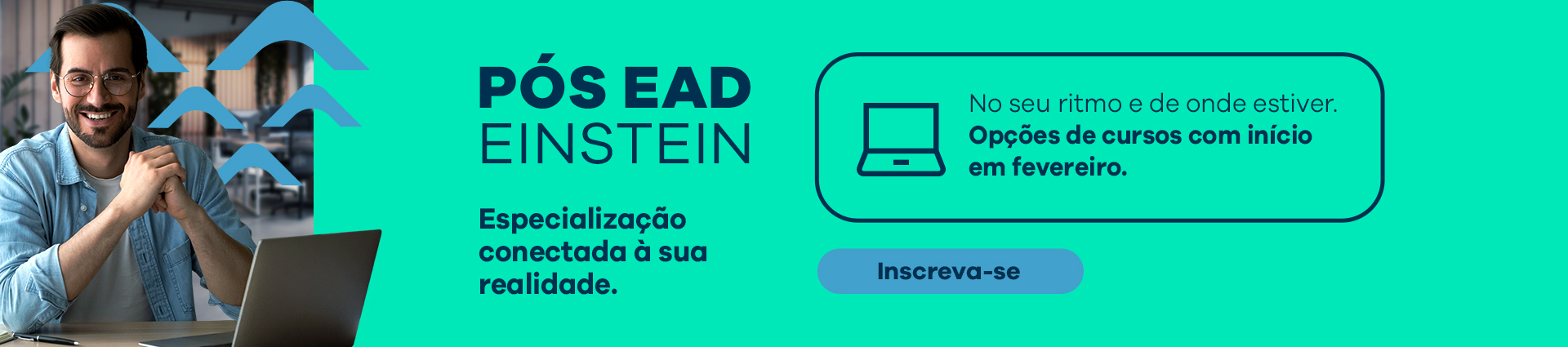 Pós-graduação EAD Ensino Einstein - Inscreva-se (Inicio Fevereiro)