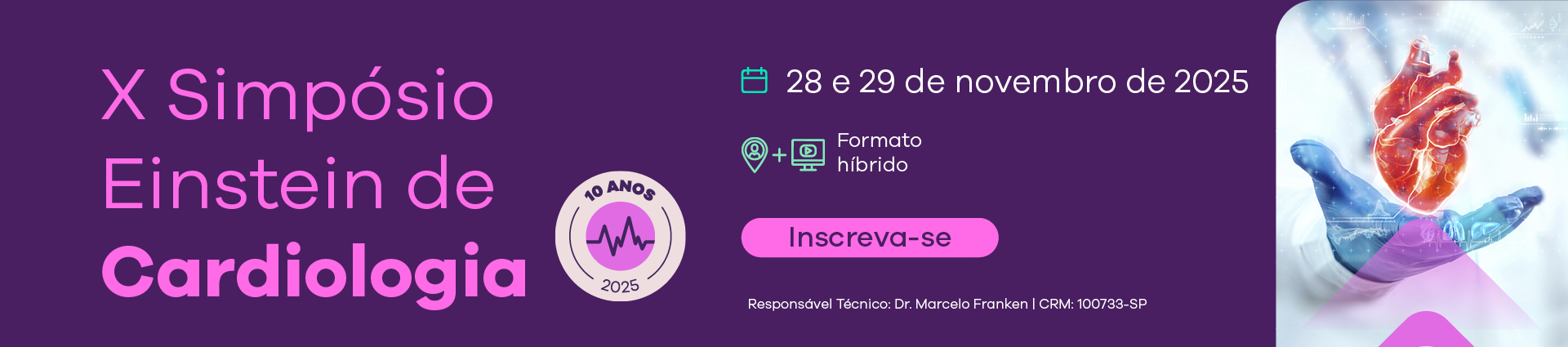 Evento: X Simpósio Einstein de Cardiologia