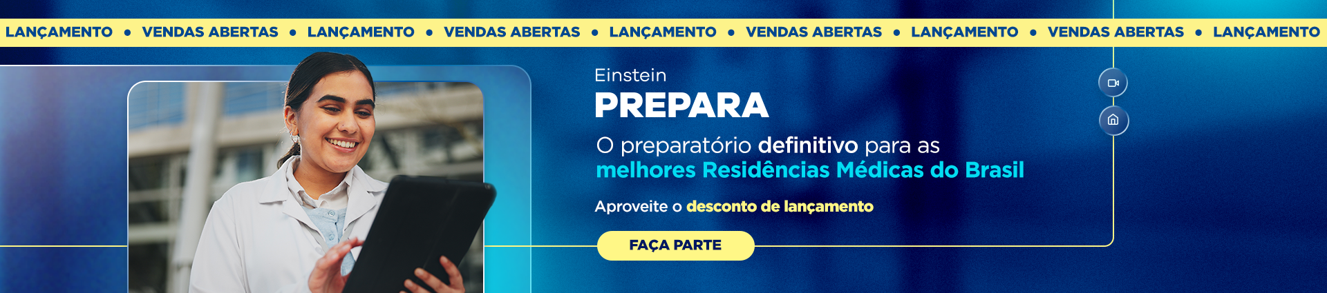 Einstein Prepara - Lançamento