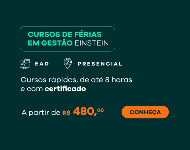 Cursos de Férias em Gestão Einstein
