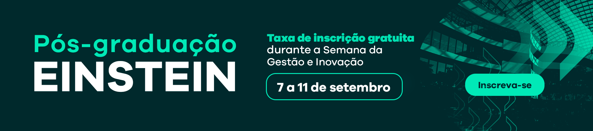 Semana da Gestão e Inovação 2026 (Pós-graduação Gestão - Taxa de Inscrição Gratuita)