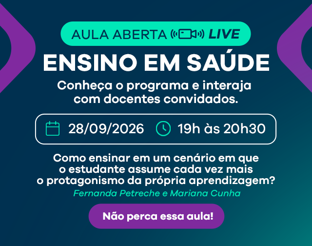 Mestrado Profissional - Aula Aberta (Live) - Inscreva-se Gratuitamente (28/08 19h às 20h30)